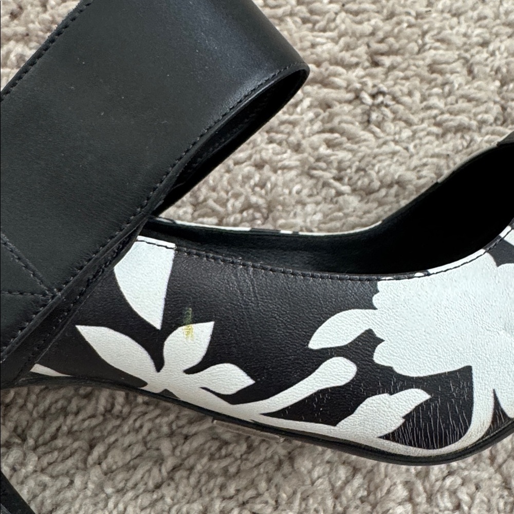 Michael Kors collection black/white heels size 37 1/2 - Picture 9 of 12